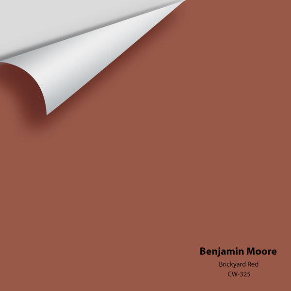 Benjamin Moore - Brickyard Red CW-325 Colour Sample
