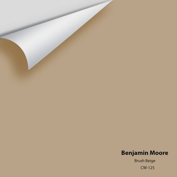 Benjamin Moore - Brush Beige CW-125 Colour Sample