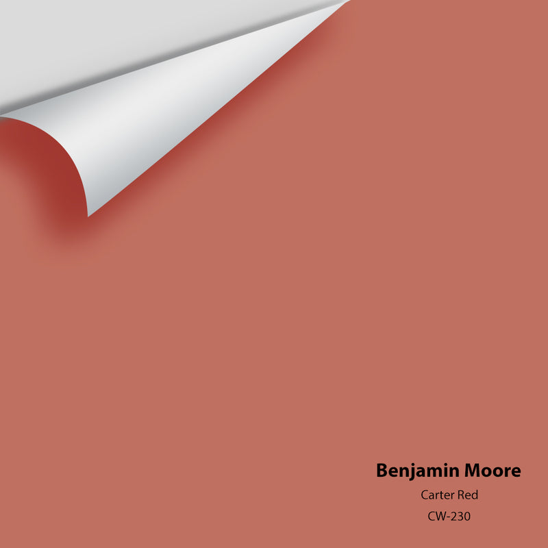Benjamin Moore - Carter Red CW-230 Colour Sample