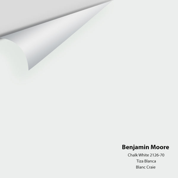 Benjamin Moore - Chalk White 2126-70 Colour Sample
