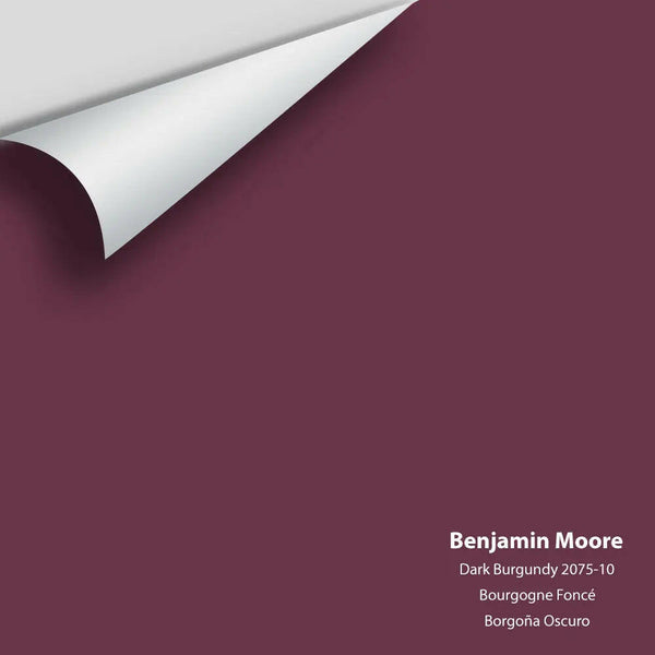 Big Paint Chip - Dark Burgundy 2075-10 Benjamin Moore®