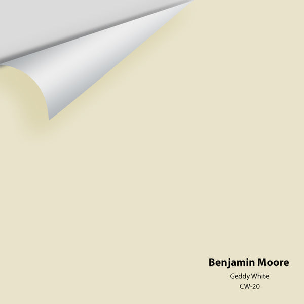 Benjamin Moore - Geddy White CW-20 Colour Sample
