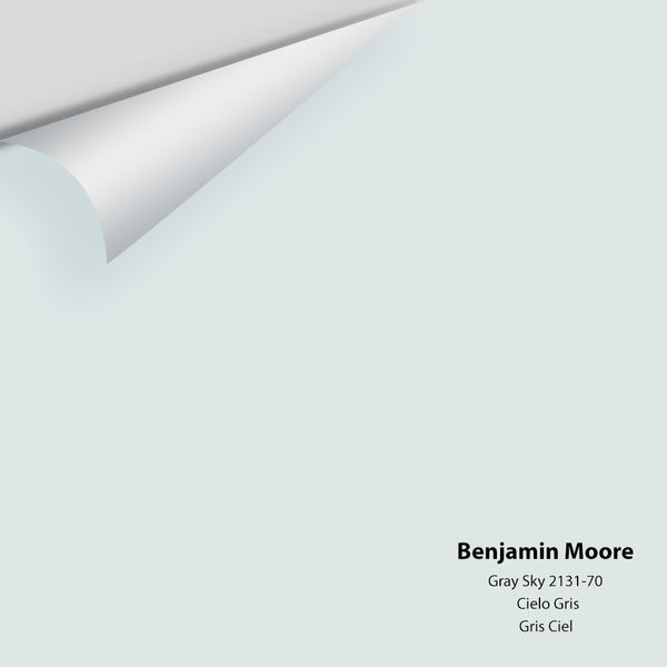 Benjamin Moore - Gray Sky 2131-70 Colour Sample