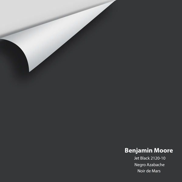 Benjamin Moore - Jet Black 2120-10 Colour Sample