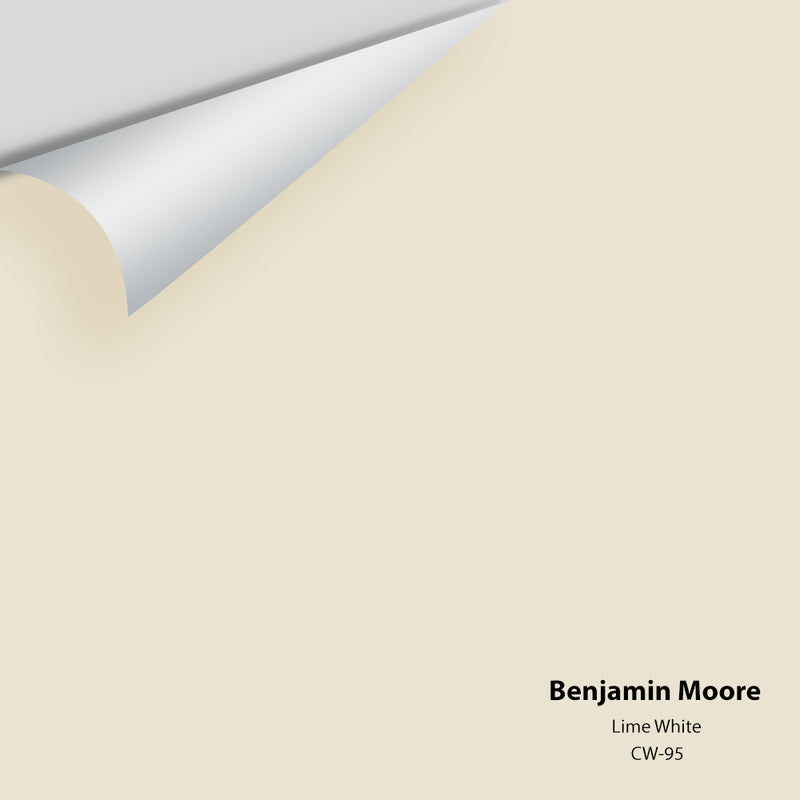 Benjamin Moore - Lime White CW-95 Colour Sample