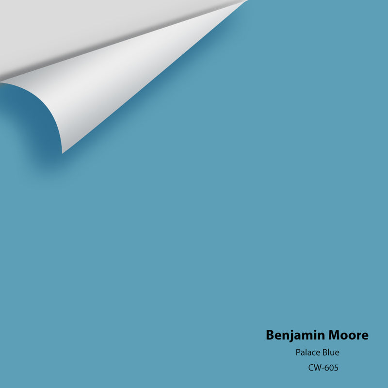 Benjamin Moore - Palace Blue CW-605 Colour Sample