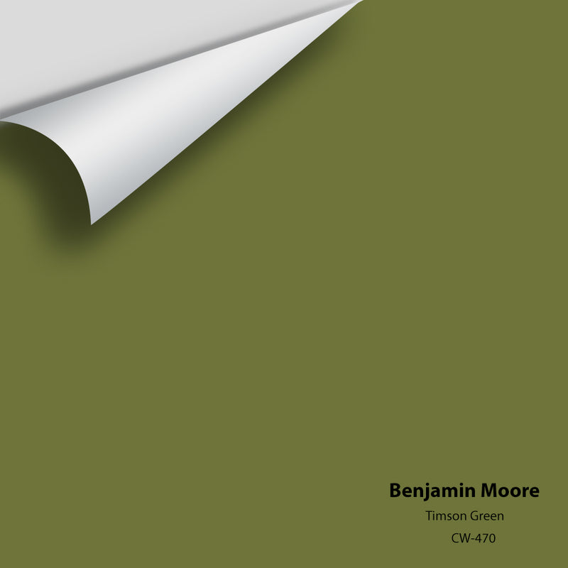 Benjamin Moore - Timson Green CW-470 Colour Sample