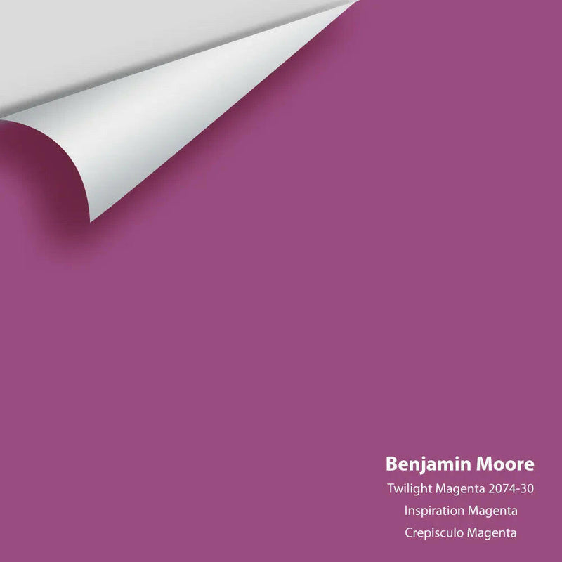 Big Paint Chip - Twilight Magenta 2074-30 Benjamin Moore®