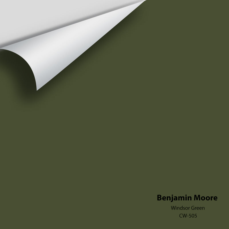 Benjamin Moore - Windsor Green CW-505 Colour Sample