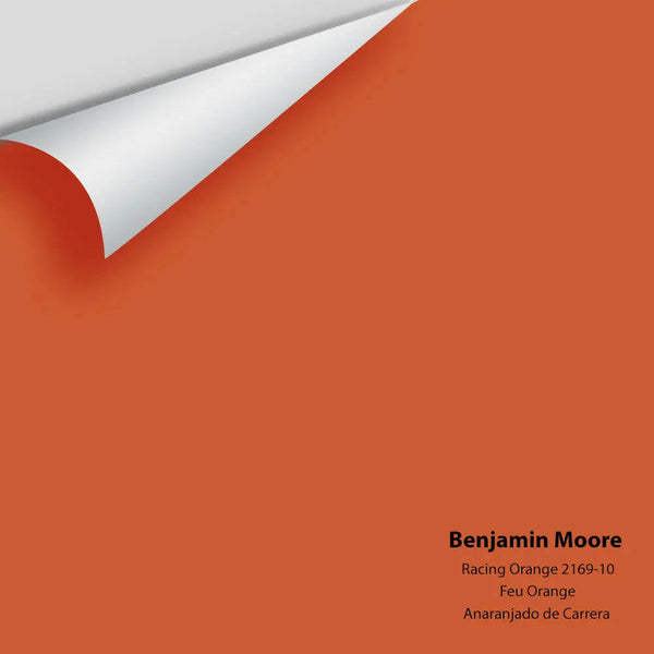 Benjamin Moore - Racing Orange 2169-10 Colour Sample