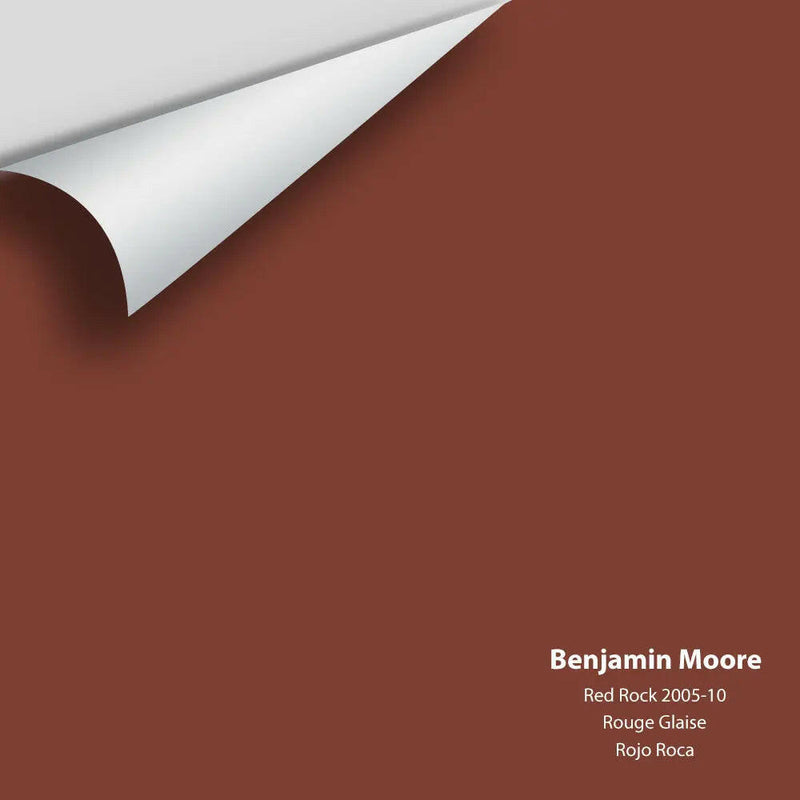 Benjamin Moore - Red Rock 2005-10 Colour Sample