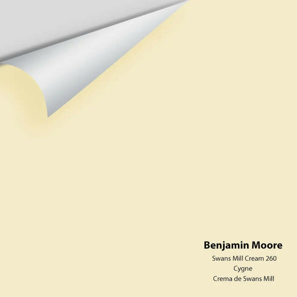 Benjamin Moore - Swans Mill Cream 260 Colour Sample