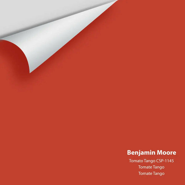 Benjamin Moore - Tomato Tango CSP-1145 Colour Sample