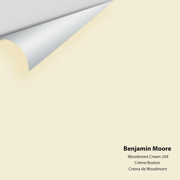 Benjamin Moore - Woodmont Cream 204 Colour Sample