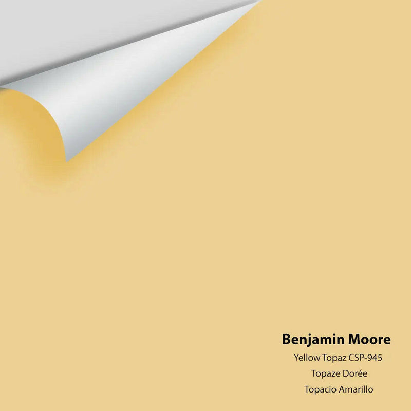 Benjamin Moore - Yellow Topaz CSP-945 Colour Sample