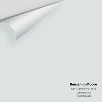 Benjamin Moore - Iced Cube Silver 2121-50 Colour Sample