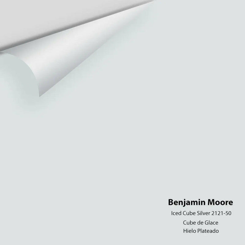 Benjamin Moore - Iced Cube Silver 2121-50 Colour Sample