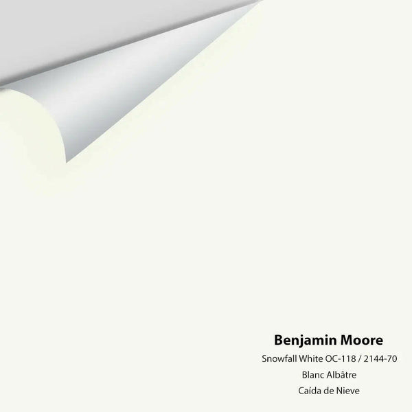 Benjamin Moore - Snowfall White 2144-70 / OC-118 Colour Sample