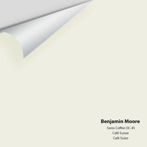 Benjamin Moore - Swiss Coffee OC-45 Colour Sample