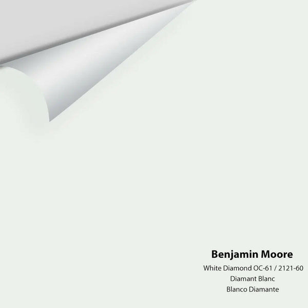 Benjamin Moore - White Diamond 2121-60 / OC-61 Colour Sample