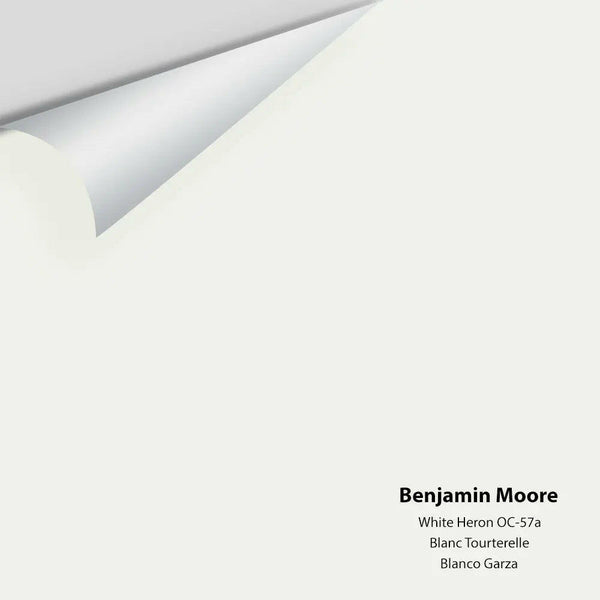 Benjamin Moore - White Heron OC-57 Colour Sample