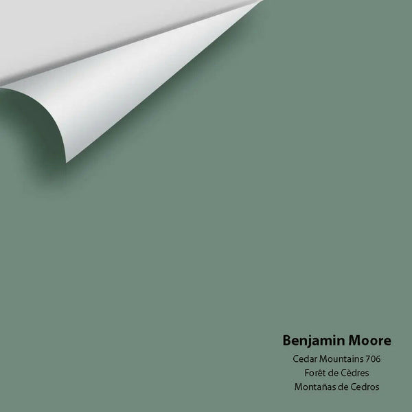 Benjamin Moore - Cedar Mountains 706 Colour Sample