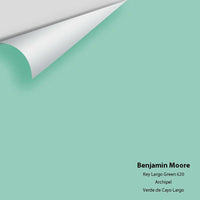 Big Paint Chip - Key Largo Green 620 - Colour Squared Inc.