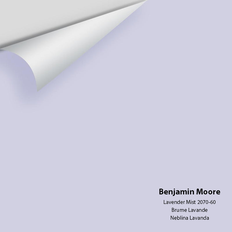 Benjamin Moore - Lavender Mist 2070-60 Colour Sample - Colour Squared Inc.