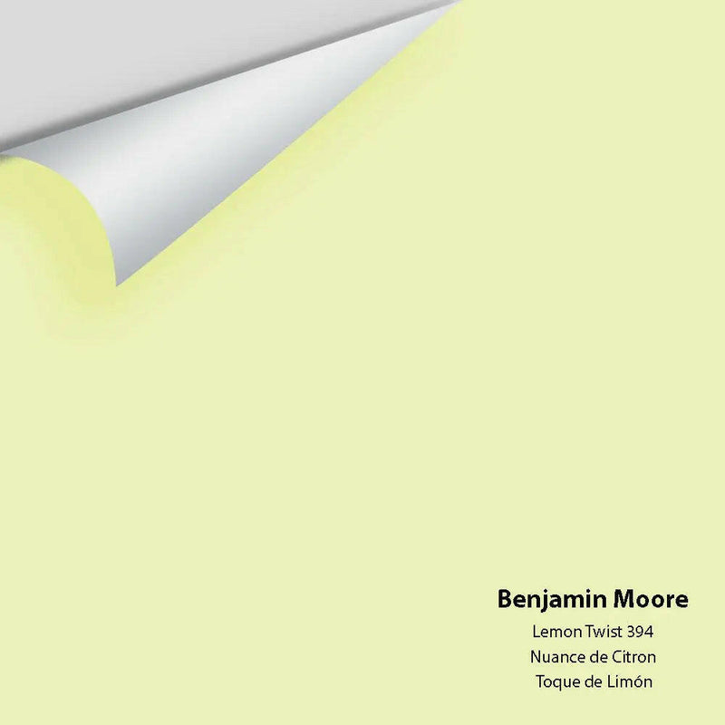 Big Paint Chip - Lemon Twist 394 - Colour Squared Inc.